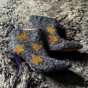Handmade Ibiza beaded boots